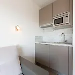 With A Panoramic View At The Floor Of A With A Pool Apartment